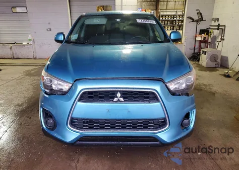 2014 Mitsubishi Outlander Sport Es from USA, damaged, VIN 4A4AP3AU0EE006029